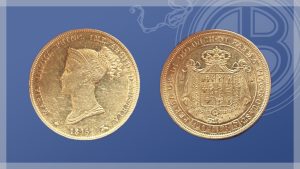 40 lire d'oro di maria Luigia