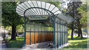 Art Nouveau, metropolitana di Parigi