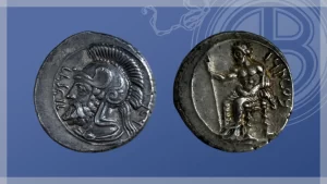 Statetere d'argento di Ares
