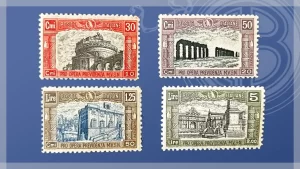 Francobolli Seconda Milizia con errori di colore (1928)
