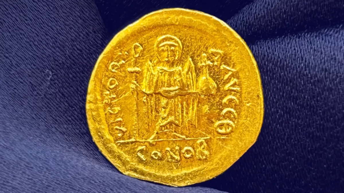 Moneta d'oro bizantina