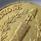 Berretto frigio e fascio littorio sulla moneta d'oro da 96 lire della Repubblica Ligure