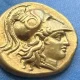 Statere d'oro della dea Atena