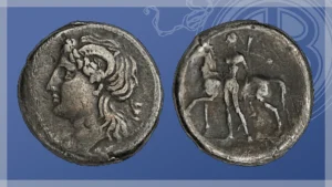 Didramma di Nuceria (Magna Grecia)