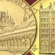 Dittico di monete d'oro del 1996