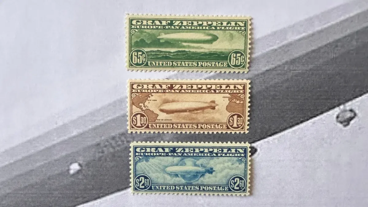 Il volo del dirigibile Graf Zeppelin del 930